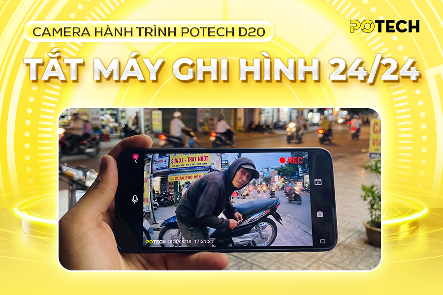 T&iacute;nh năng tắt m&aacute;y ghi h&igrave;nh 24/24 tr&ecirc;n Camera h&agrave;nh tr&igrave;nh D20