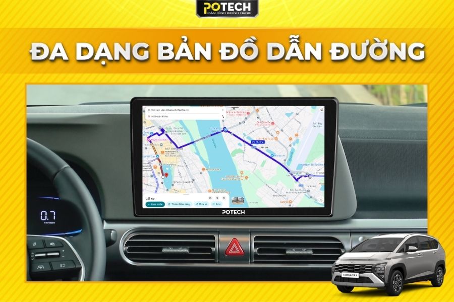 Bản đồ dẫn đường th&ocirc;ng minh v&agrave; định vị GPS chuy&ecirc;n dụng