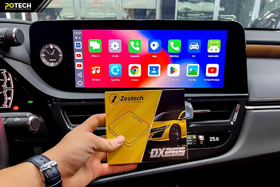 Android Box &ocirc; t&ocirc; thương hiệu Zestech đạt ti&ecirc;u chuẩn xuất Mỹ
