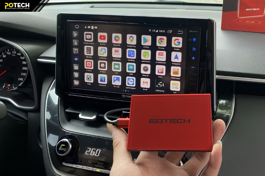 Android Box &ocirc; t&ocirc; thương hiệu Gotech